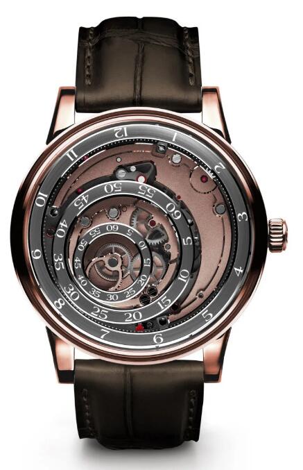 Trilobe Une Folle Journee Dune Rose Gold UFJ02GD Replica Watch